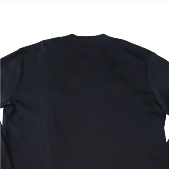 Misook Fine Knit Open Front Longsleeve Sweater Cardigan in Black Size Small - Picture 5 of 9